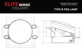 Diode Dynamics Elite Fog Lights: Toyota 4Runner (14-22)