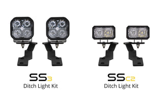 Diode Dynamics Stage Series Backlit Ditch Light Kit: Toyota Tacoma (16-20)